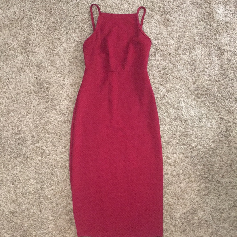Red dress